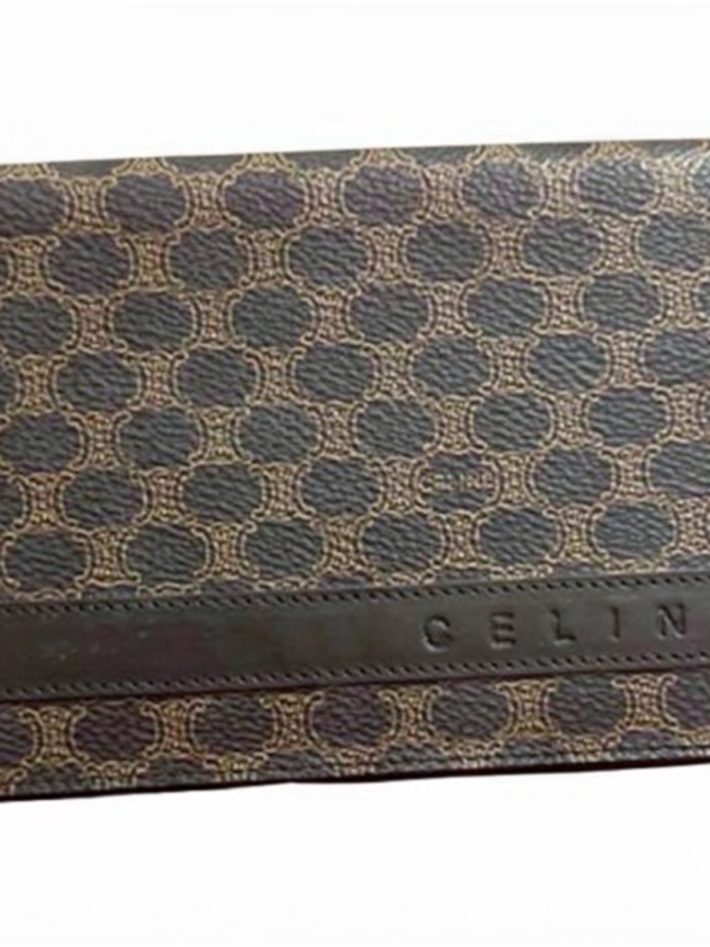 Celine Black Macadam Wallet
